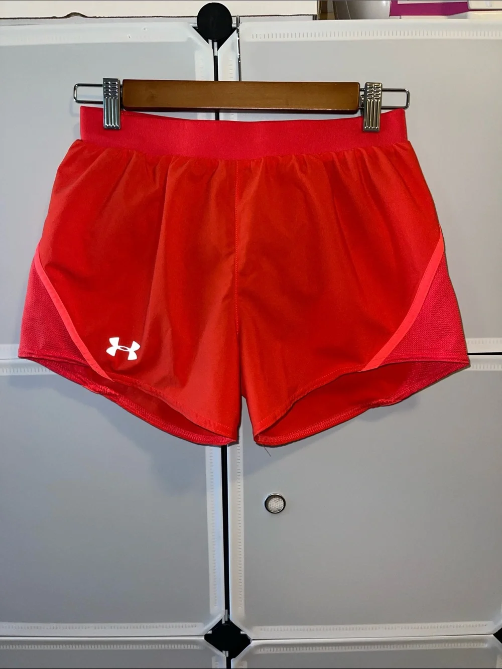 Under Armour Red  Running Shorts